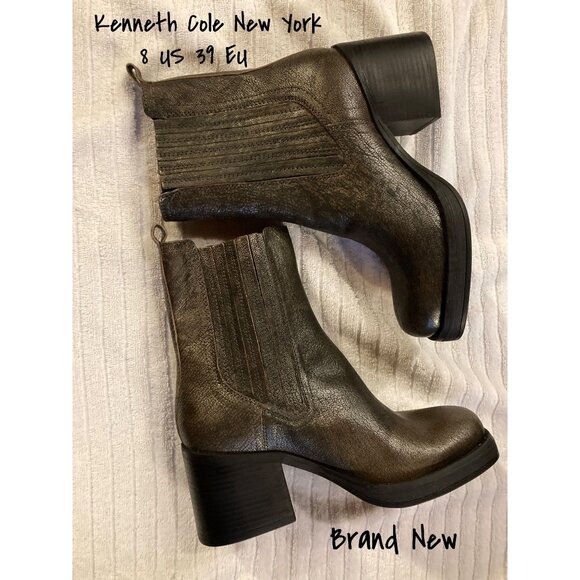 Kenneth Cole New York Women's Chelsea Boot - Size 8 US | 39 EU - Brand New - Picture 1 of 8